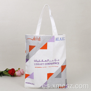 Promoción de publicidad personalizada bolsas de asas de compras